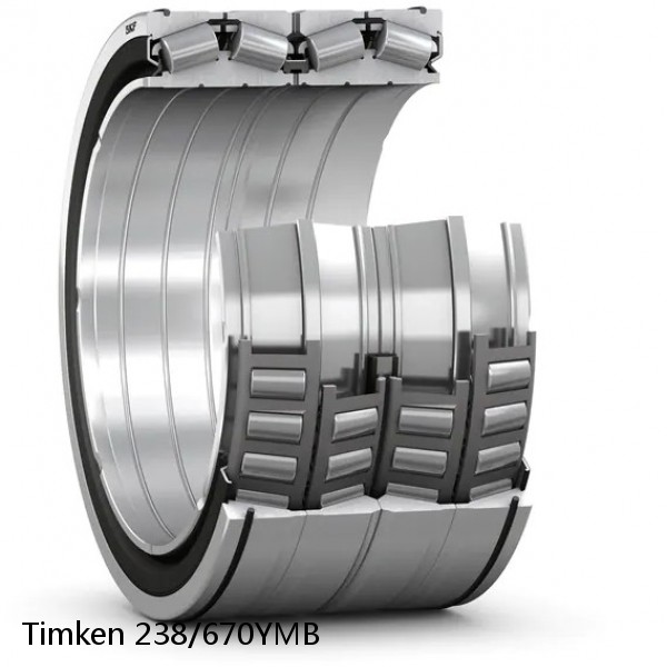 238/670YMB Timken Tapered Roller Bearing Assembly