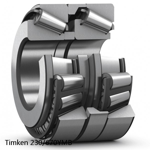 230/670YMB Timken Tapered Roller Bearing Assembly