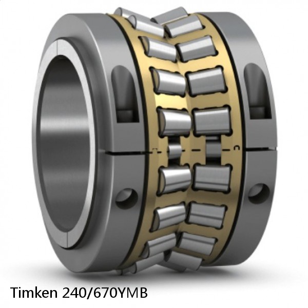 240/670YMB Timken Tapered Roller Bearing Assembly