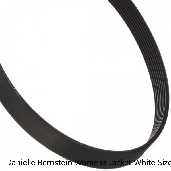 Danielle Bernstein Womens Jacket White Size Small S Belted Satin Blazer $99 #006