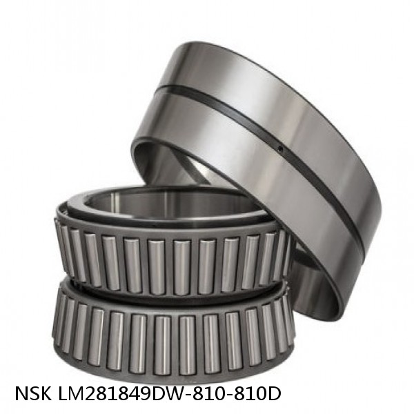 LM281849DW-810-810D NSK Four-Row Tapered Roller Bearing #1 small image