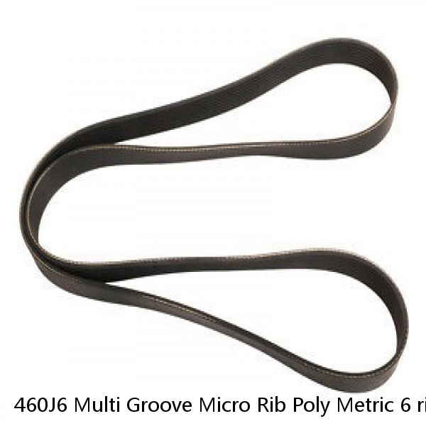 460J6 Multi Groove Micro Rib Poly Metric 6 ribbed V Belt 460-J-6 460 J 6