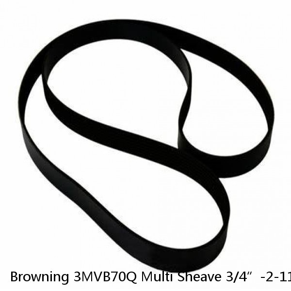 Browning 3MVB70Q Multi Sheave 3/4”-2-11/16"ID 3-Groove 7.35"OD A/B Belt USED