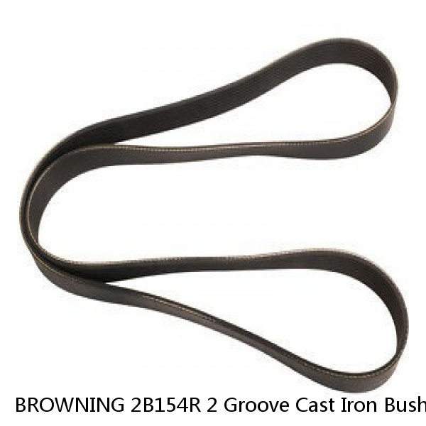 BROWNING 2B154R 2 Groove Cast Iron Bushed Bore Multiple Sheave,2B154R #1 image