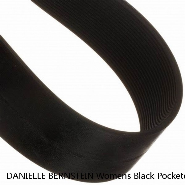 DANIELLE BERNSTEIN Womens Black Pocketed Evening Blazer Jacket XL #1 image